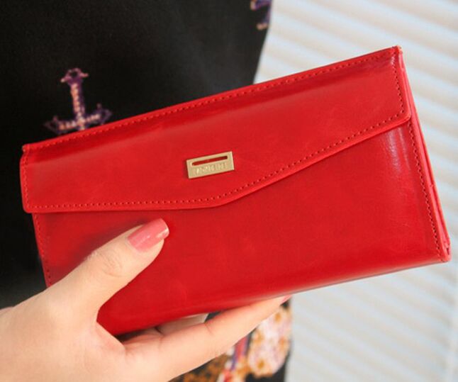 red wallet like a money amulet