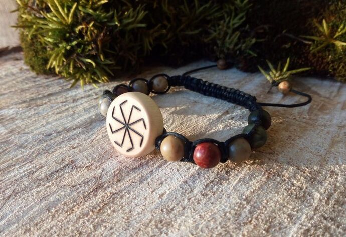 rune bracelet as a luck amulet