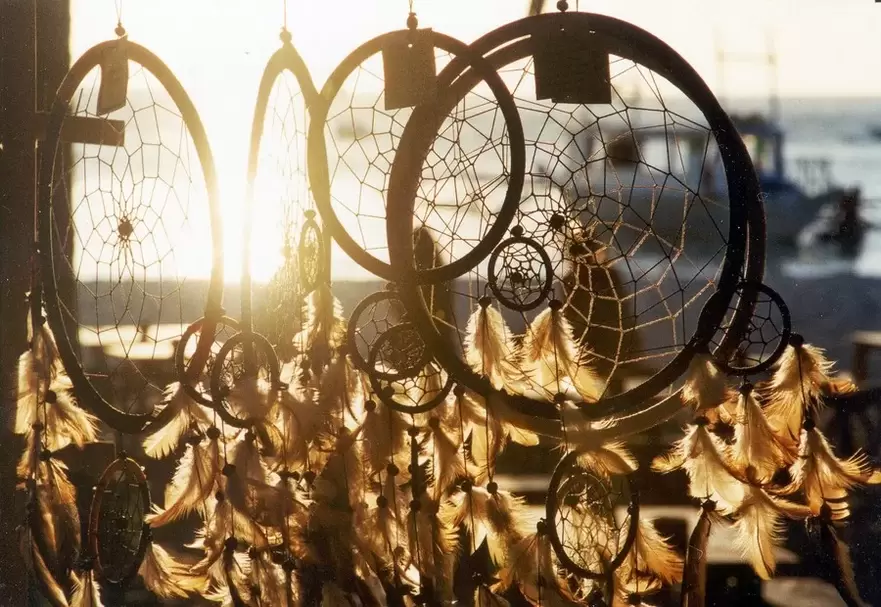 good luck charm - dream catcher